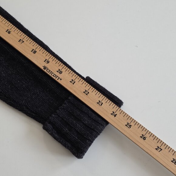 Talula Cardigan Womens M Gray Shawl Collar LS Button Wool Cashmere Angora Blend - Picture 8 of 16